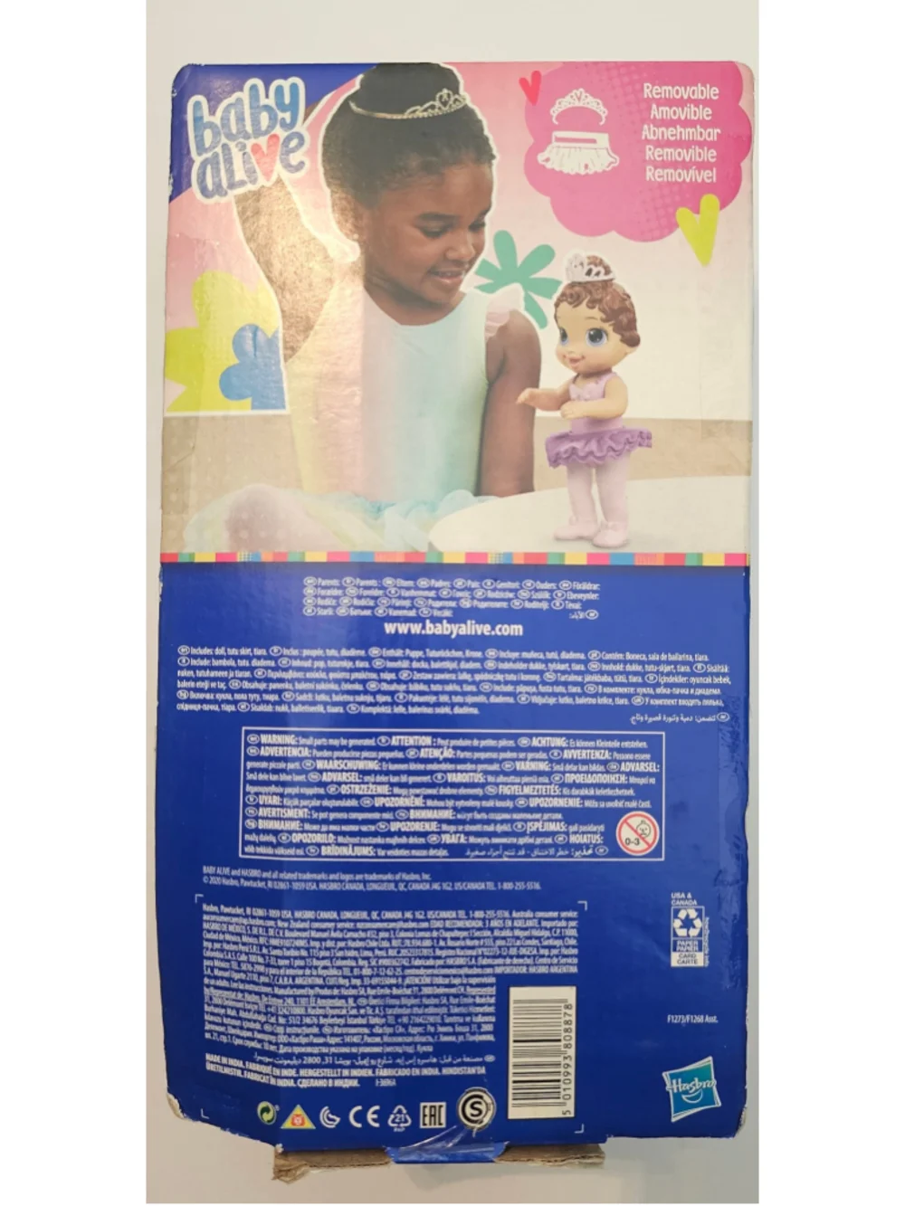 Baby Alive Sweet Ballerina Doll One Size Purple Pink